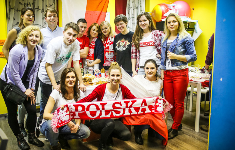Mednarodni študenti poljska 2013