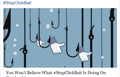 We click so you don't have to. #StopClickBait