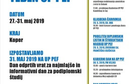 teden pef 2019